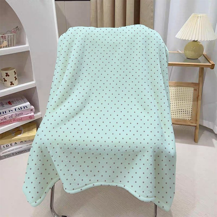 Cozy Dot Pattern Throw Blanket Kalsten
