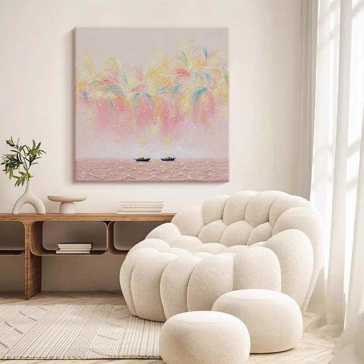 Colorful Abstract Canvas Art