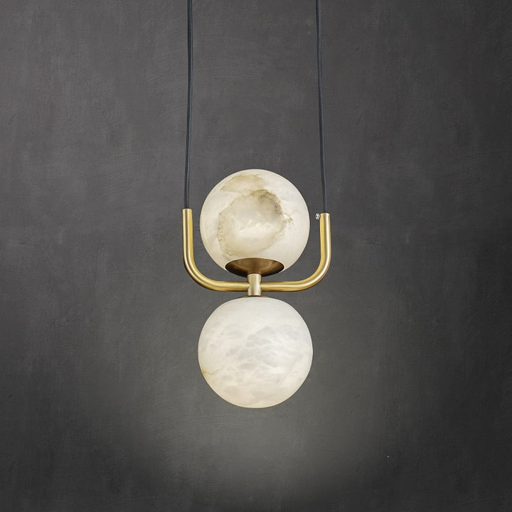 Modern Dual Globe Pendant Light