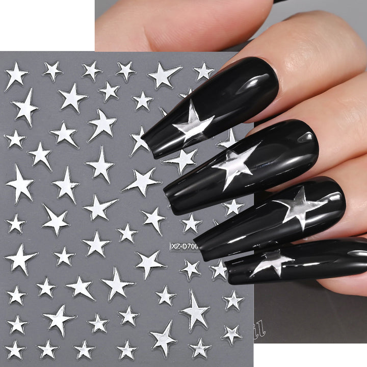 Floral Decorative Nail Art Stickers