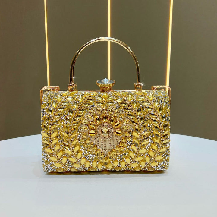 Ornate Beaded Evening Handbag