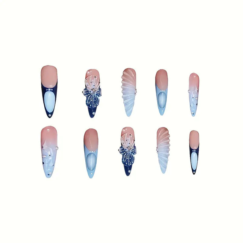 Artistic Themed Nail Extensions Kalsten