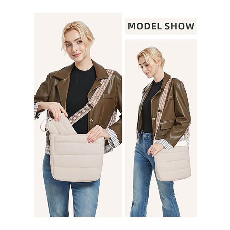 Fashionable shoulder bag with removable card case Kalsten