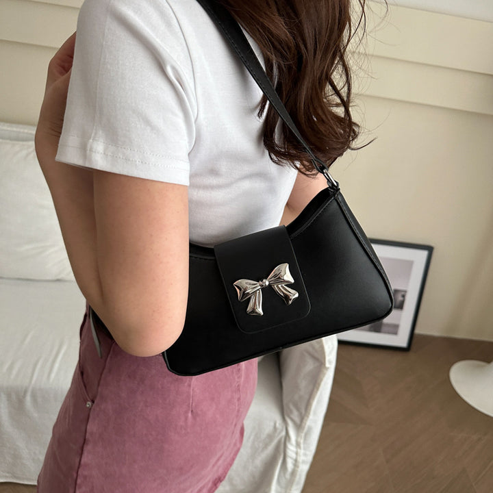 Stylish Bow Accent Handbag Kalsten