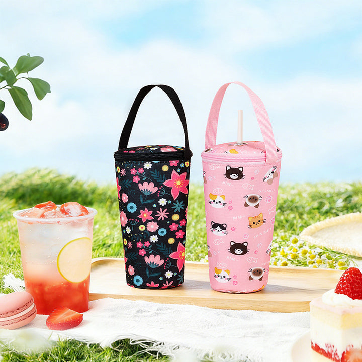 Fun Dinosaur-Themed Insulated Water Bottle Holder
