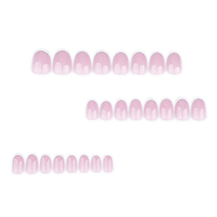 Nail set with elegant French design Kalsten