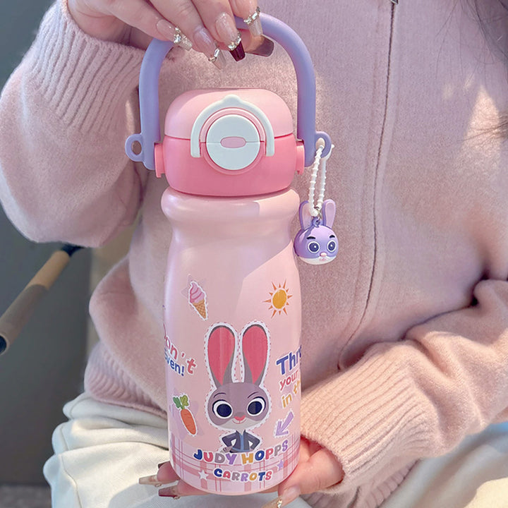 Women's insulated bottle with innovative animal design and practical integrated carrying handle Kalsten