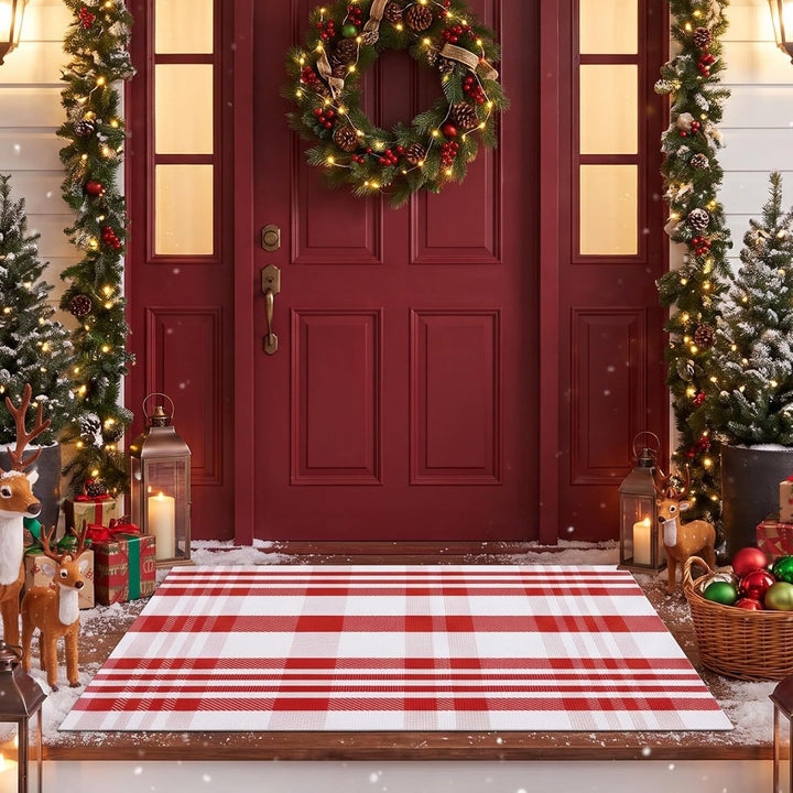 Seasonal Outdoor Welcome Mat Kalsten