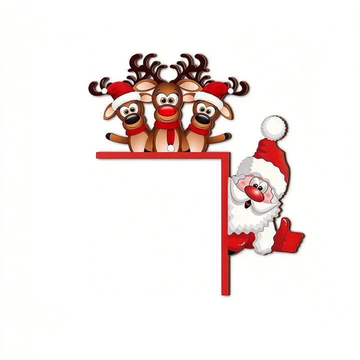 Festive Holiday Door Décor