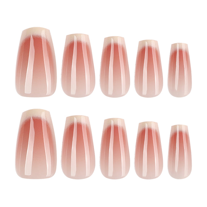 Artful acrylic nails with elegant gradient Kalsten