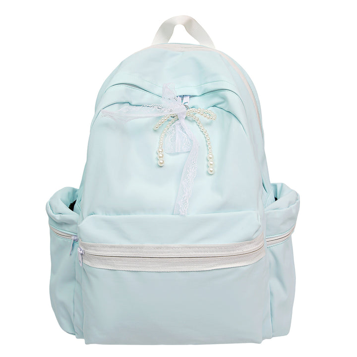 Decorative Lace-Trim Backpack