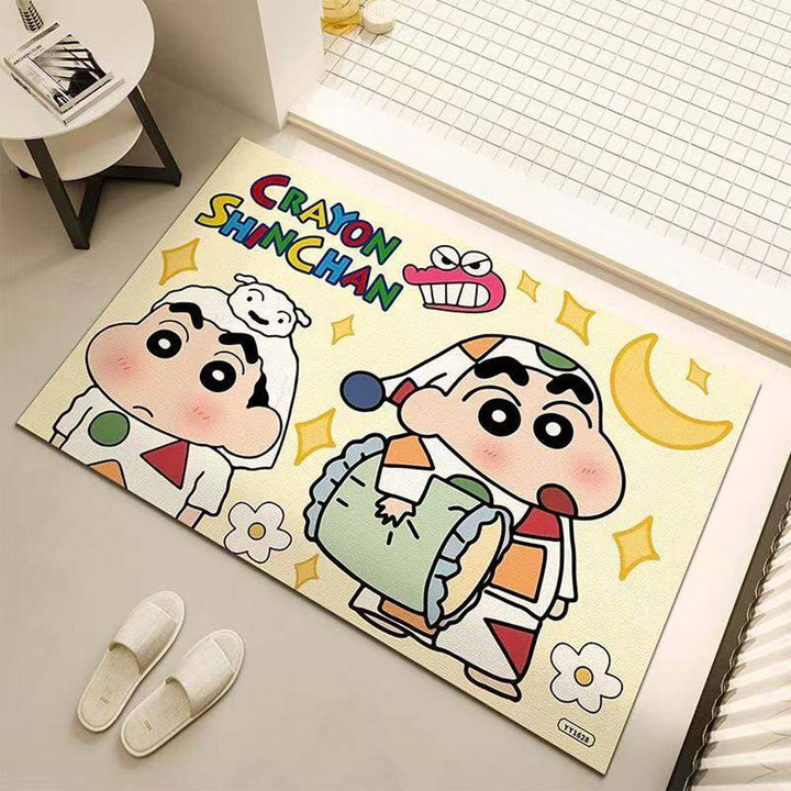 Cartoon-Themed Floor Mat
