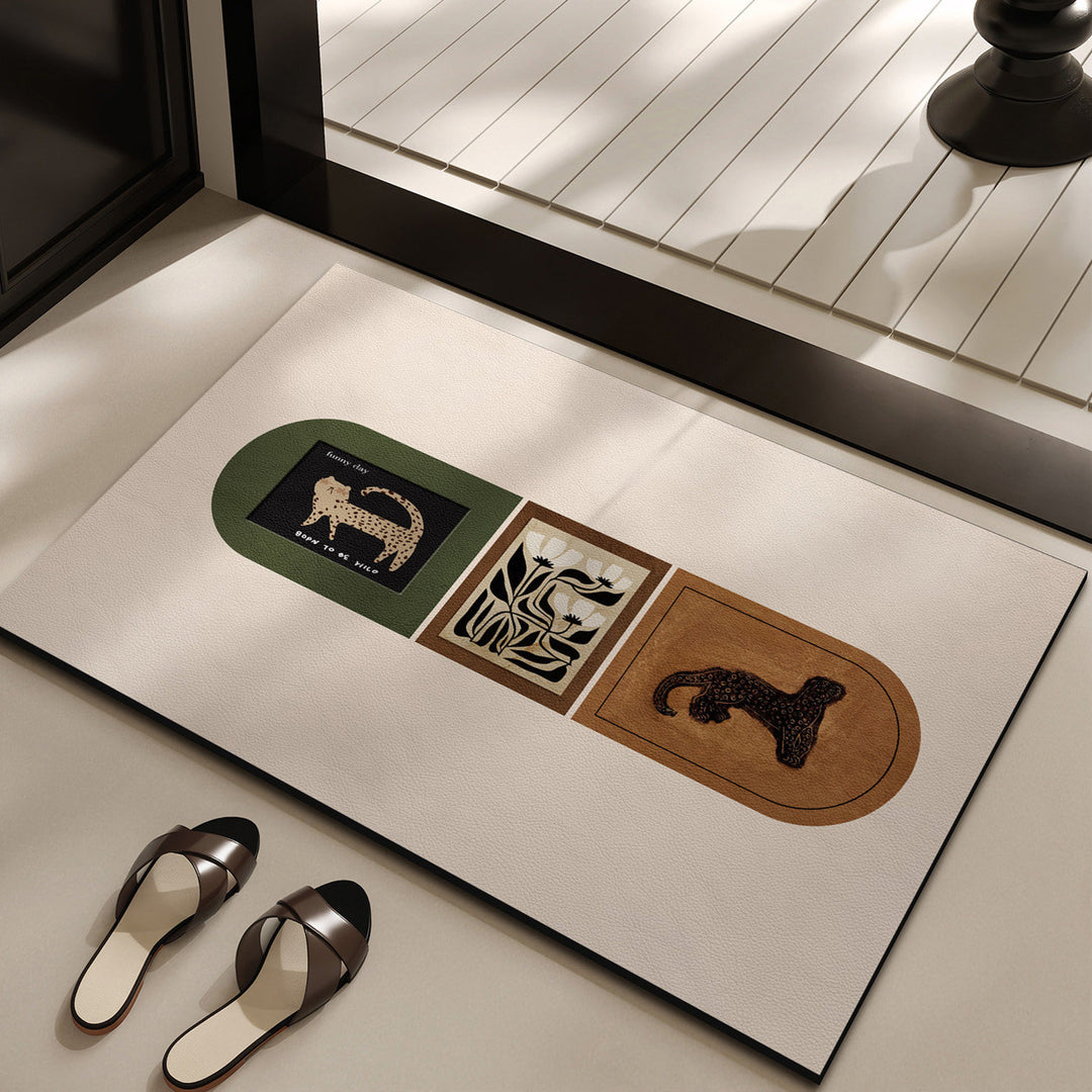 Decorative Bird Theme Rug