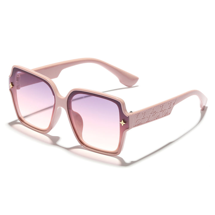 Ladies stylish oversized sunglasses with fashionable frame Kalsten
