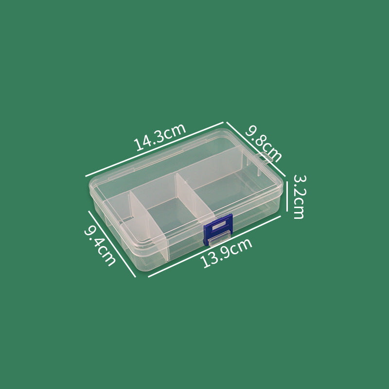 Multi-Compartment Transparent Storage Box Kalsten