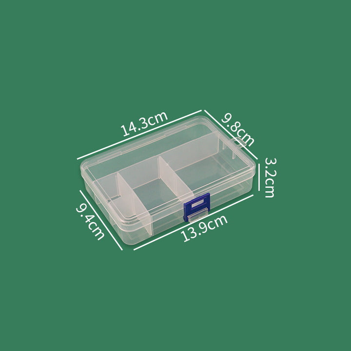 Multi-Compartment Transparent Storage Box Kalsten