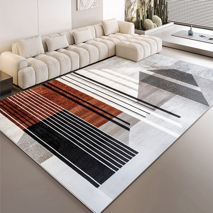 Geometric Pattern Area Rug Kalsten