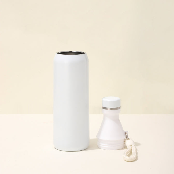 Women's insulated water bottle with practical carrying strap Kalsten