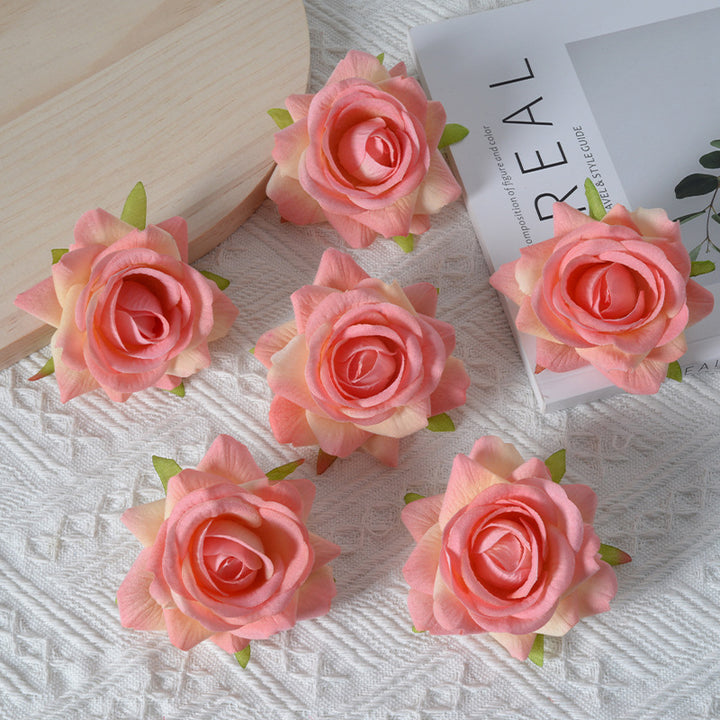 Elegant Fabric Rose Hair Clip