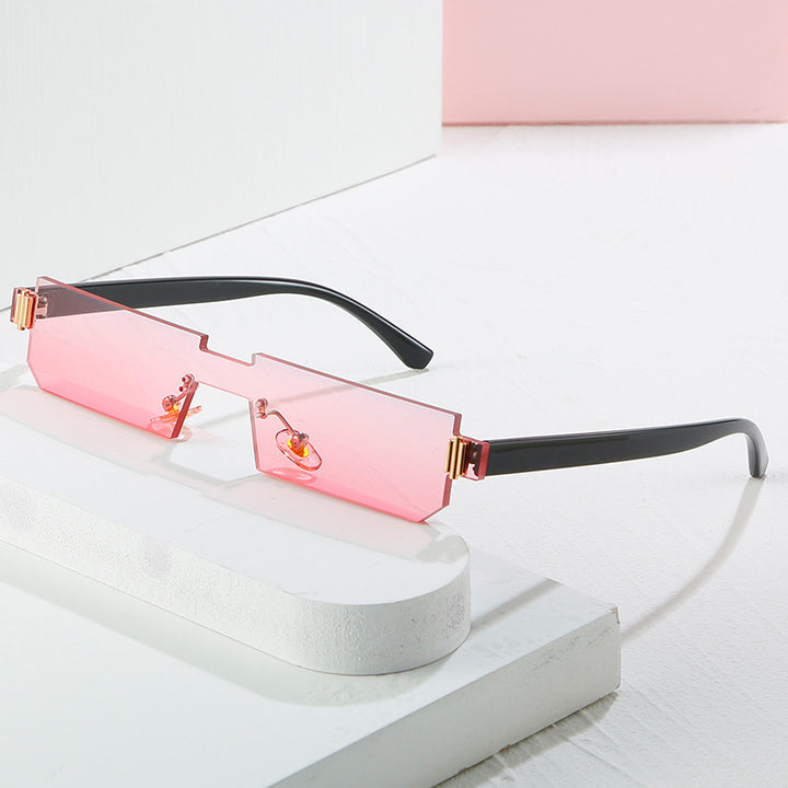 Women's fashionable geometric sunglasses with fine frame Kalsten