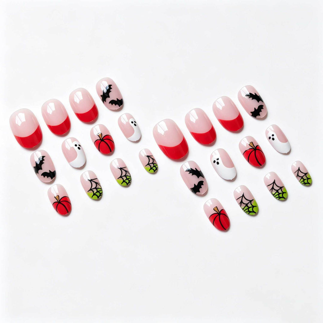 Halloween-Themed Nail Art Set