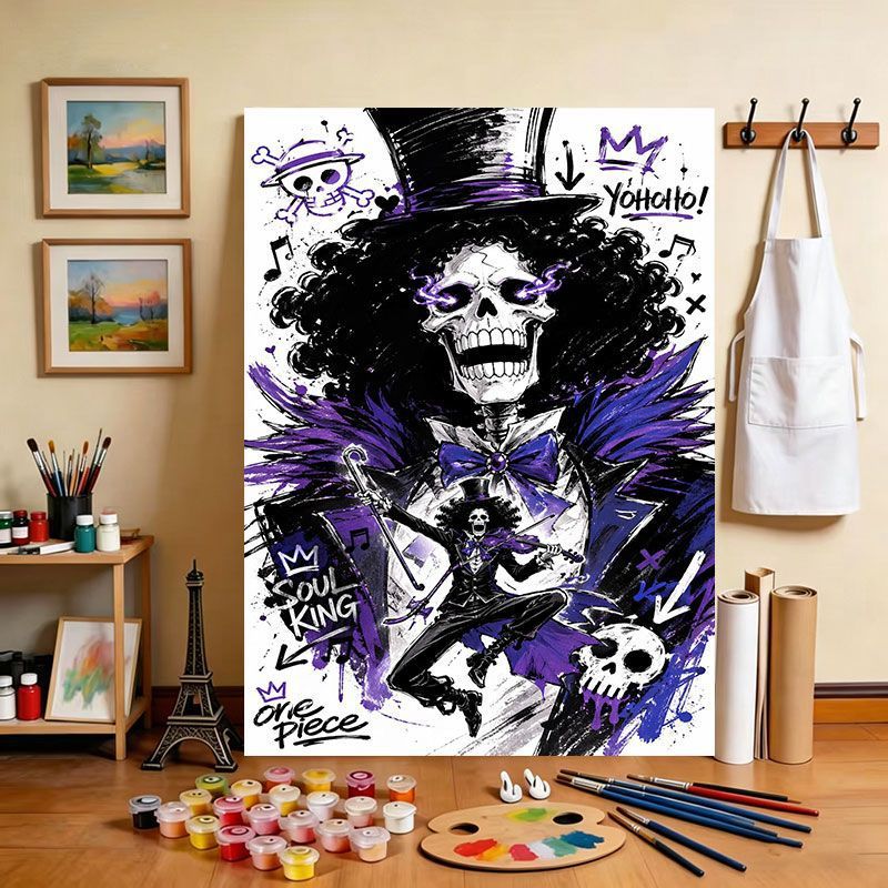 Cartoon Character Art Print Kalsten