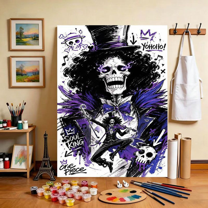 Cartoon Character Art Print Kalsten