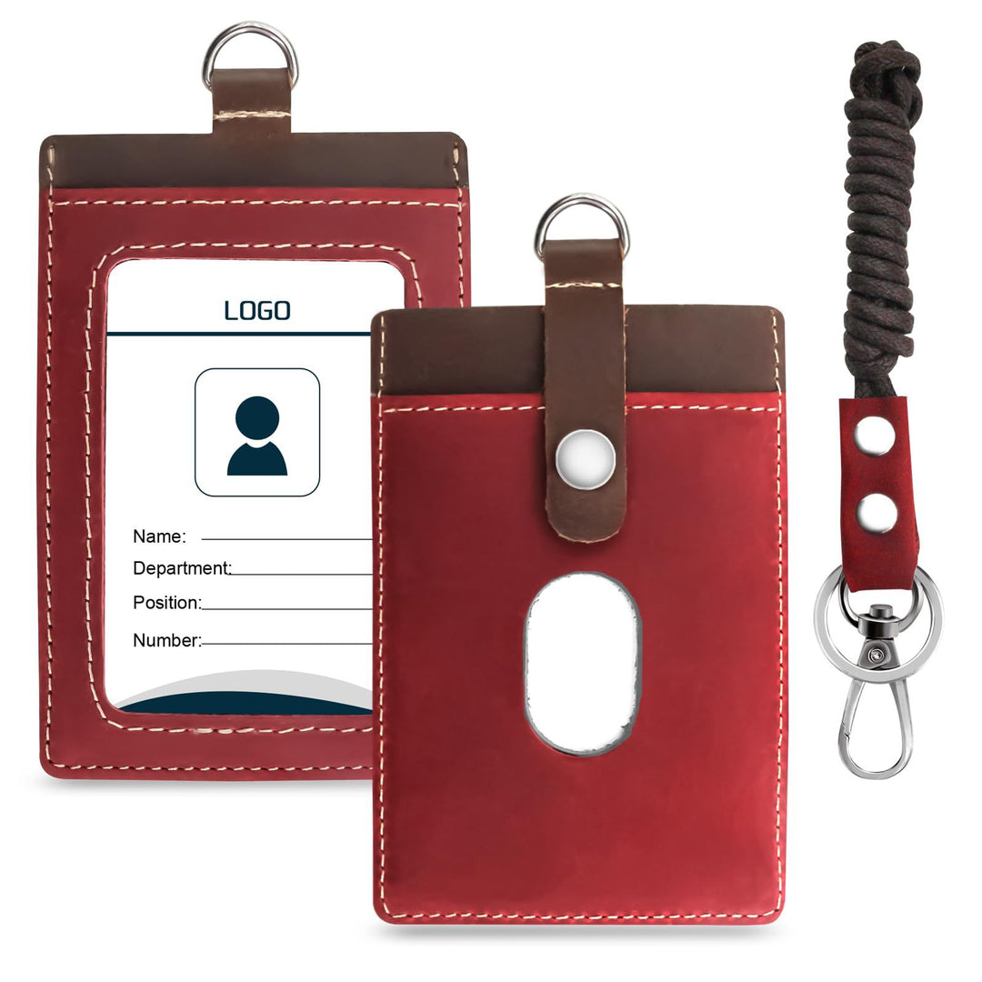RFID-Blocking Leather ID Card Holder Kalsten