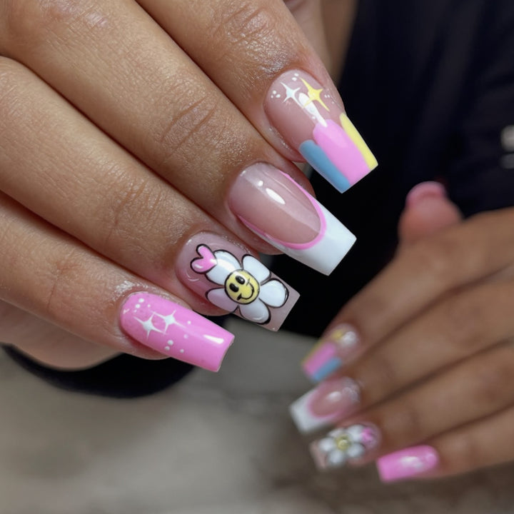Creative Floral-Themed Nail Art Extensions Kalsten