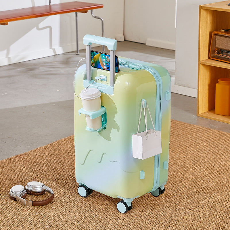 Smart Travel Suitcase with Integrated Charging Station Kalsten