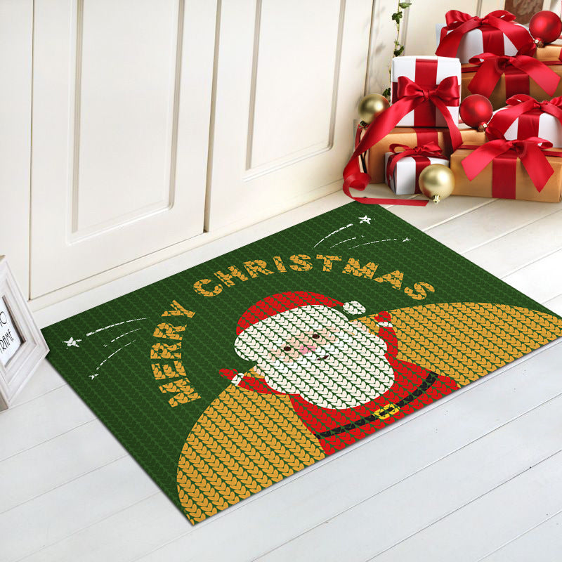 Festive Holiday Entrance Mat Kalsten