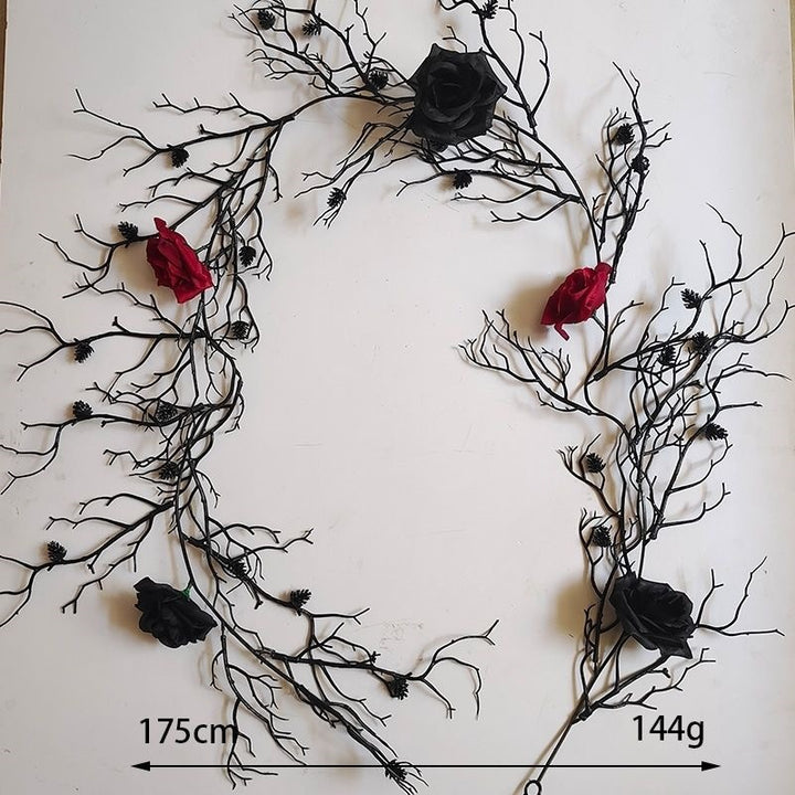 Gothic Floral Vine Decor