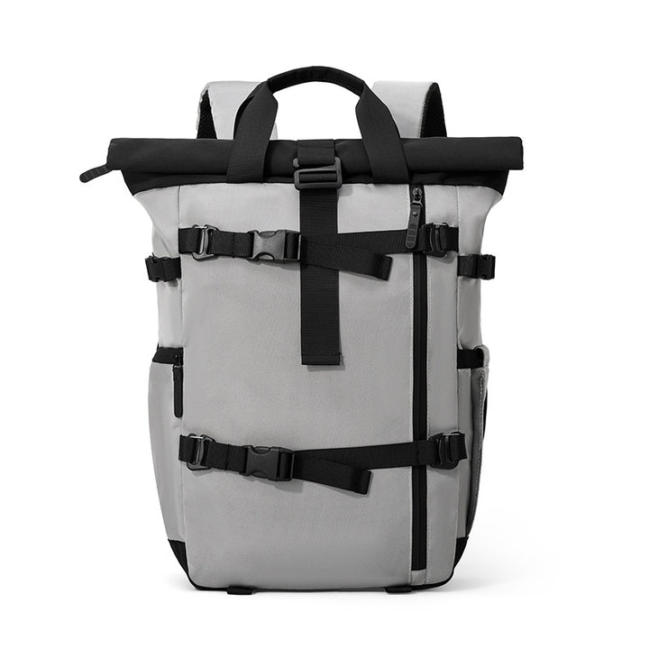 Backpack with roll closure and durable materials Kalsten