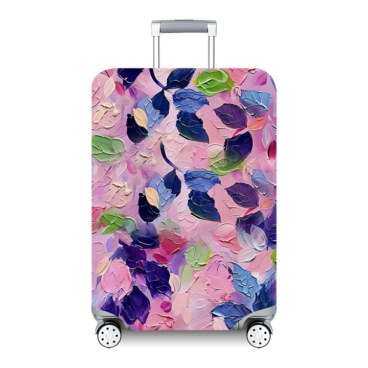 Unisex hard-shell travel suitcase with artistic landscape design Kalsten
