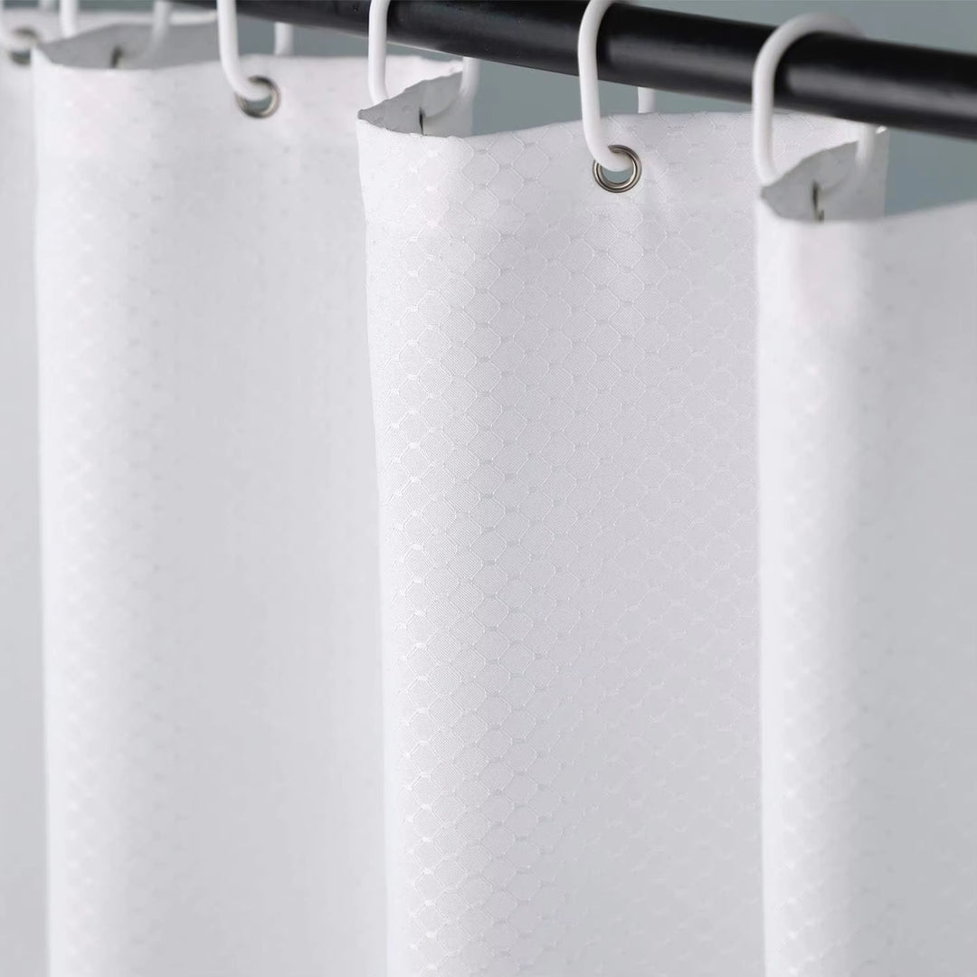 Textured Waterproof Shower Curtain Kalsten