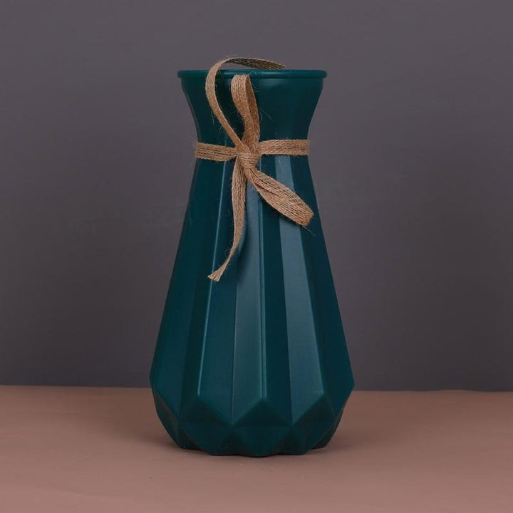 Textured Geometric Decorative Flower Vase Kalsten