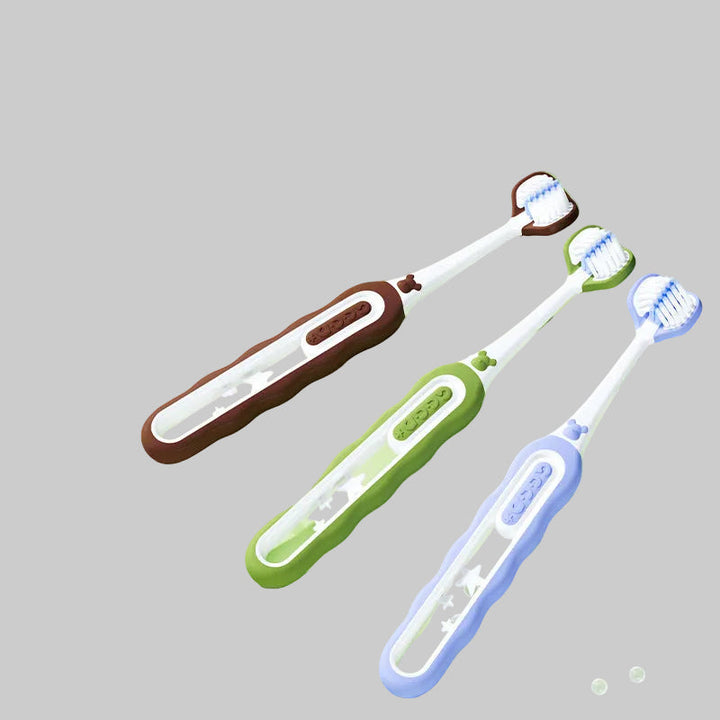 Three-Headed Fun Toothbrush Set Kalsten