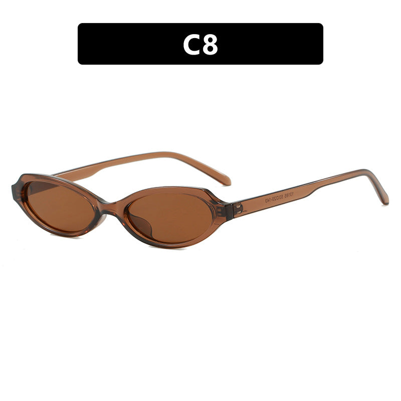 Ladies elegant sunglasses in stylish oval design Kalsten