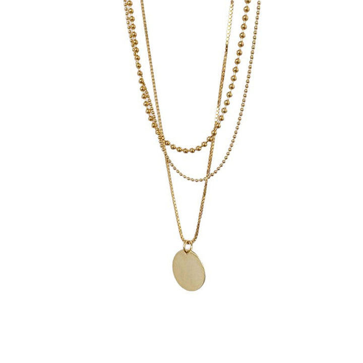 Layered Dainty Pendant Necklace Kalsten