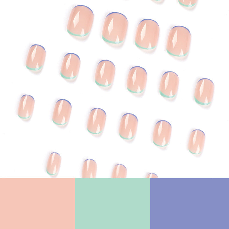 Artistic Nail Art with Creative French Tips Kalsten