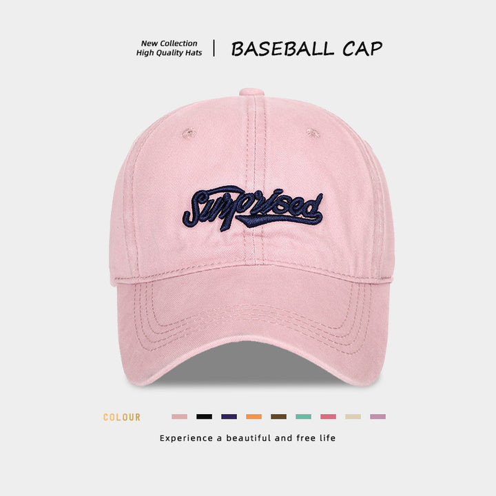 Embroidered Statement Baseball Cap