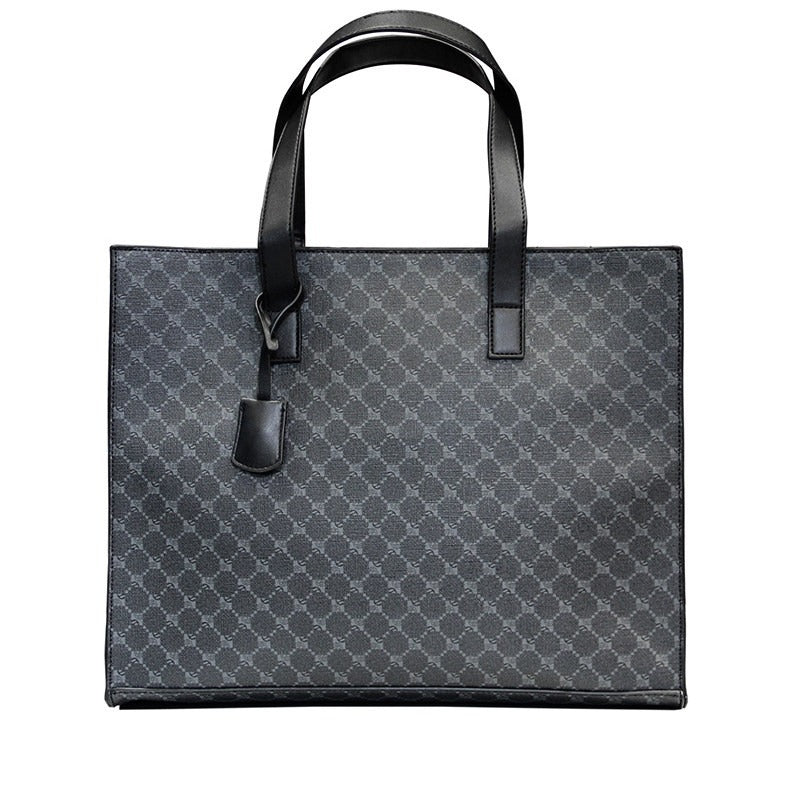 Elegant Tote Bag with Textured Design Kalsten