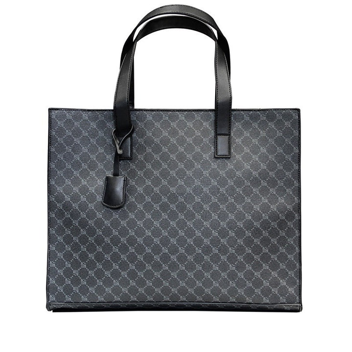 Elegant Tote Bag with Textured Design Kalsten