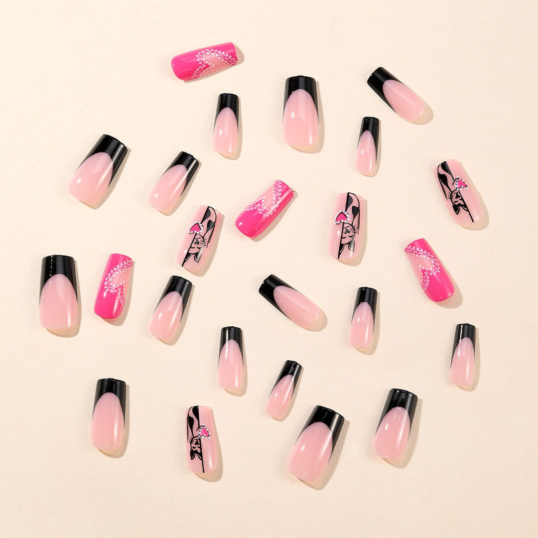 Artistic Cat-Themed Nail Art Set Kalsten