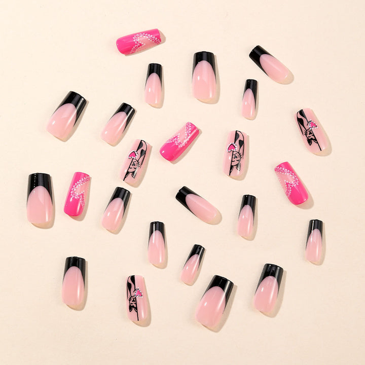 Artistic Cat-Themed Nail Art Set Kalsten