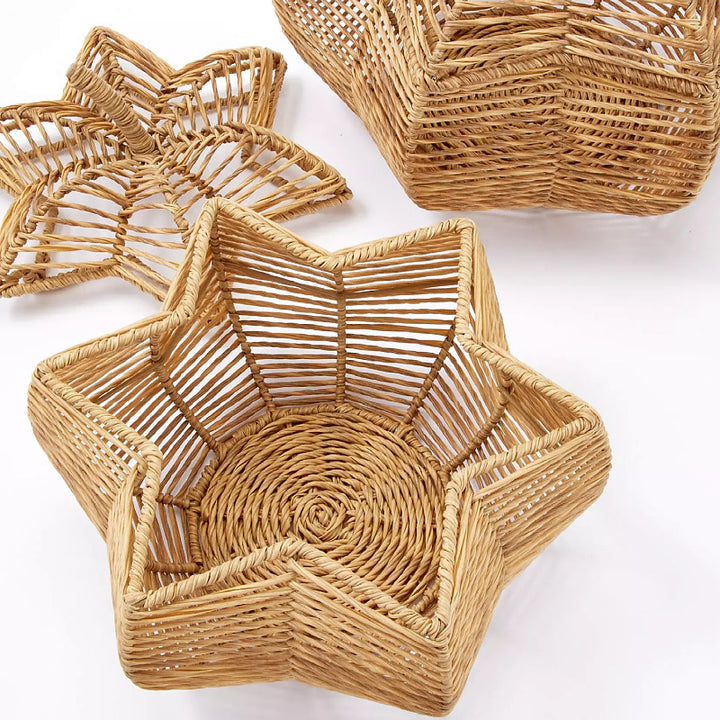 Handcrafted fruit basket in pumpkin design Kalsten