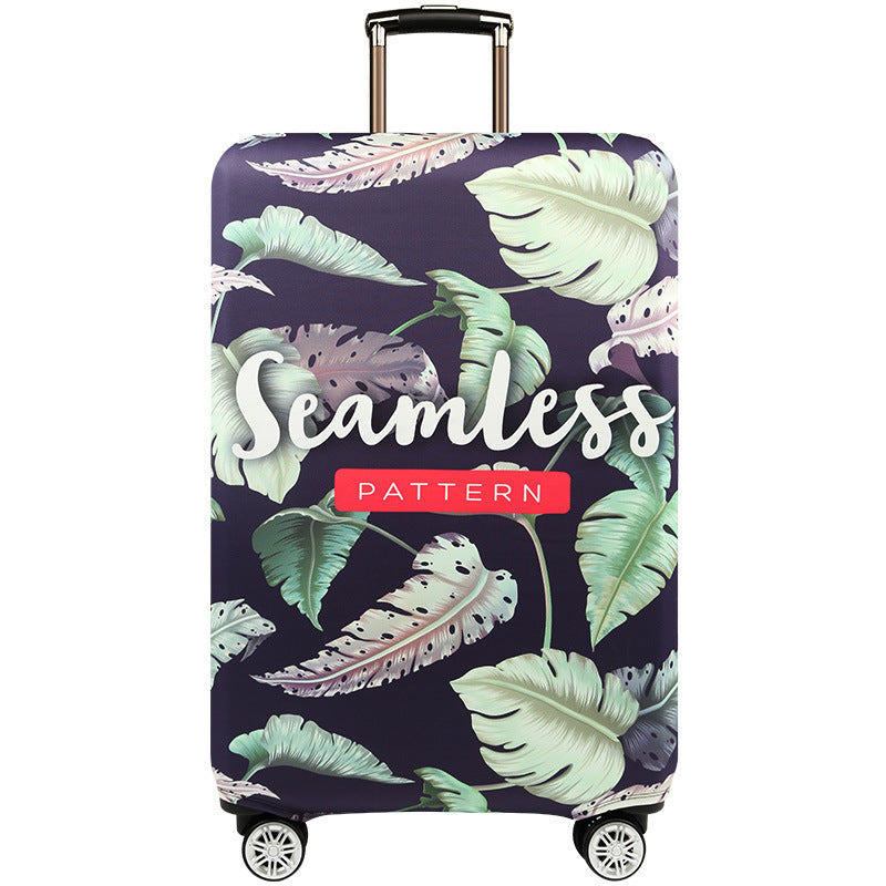 Women Hard Shell Suitcase with Exotic Plant Pattern Kalsten