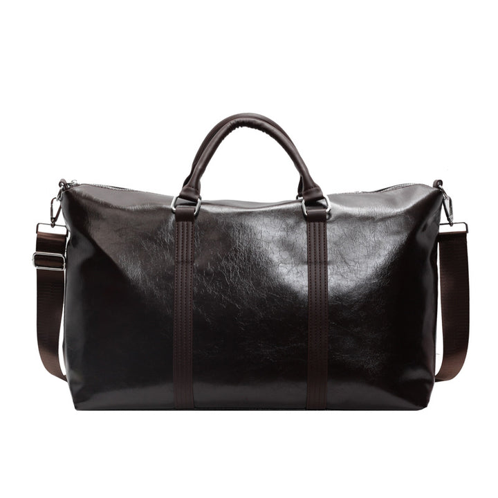 Premium Leather Weekend Duffel Bag Kalsten