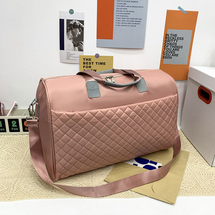 Quilted Fashion Travel Duffle