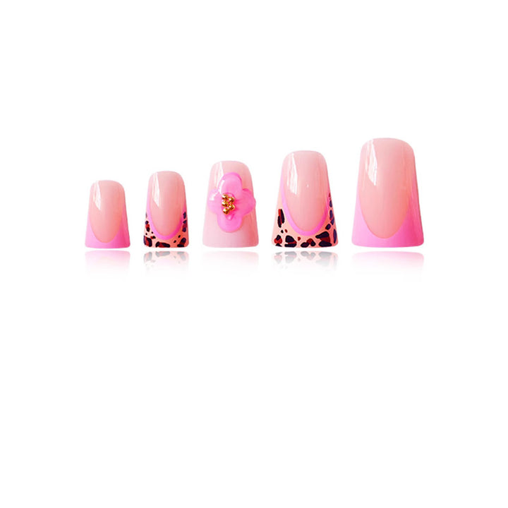 Floral Design Press-On Nail Set Kalsten